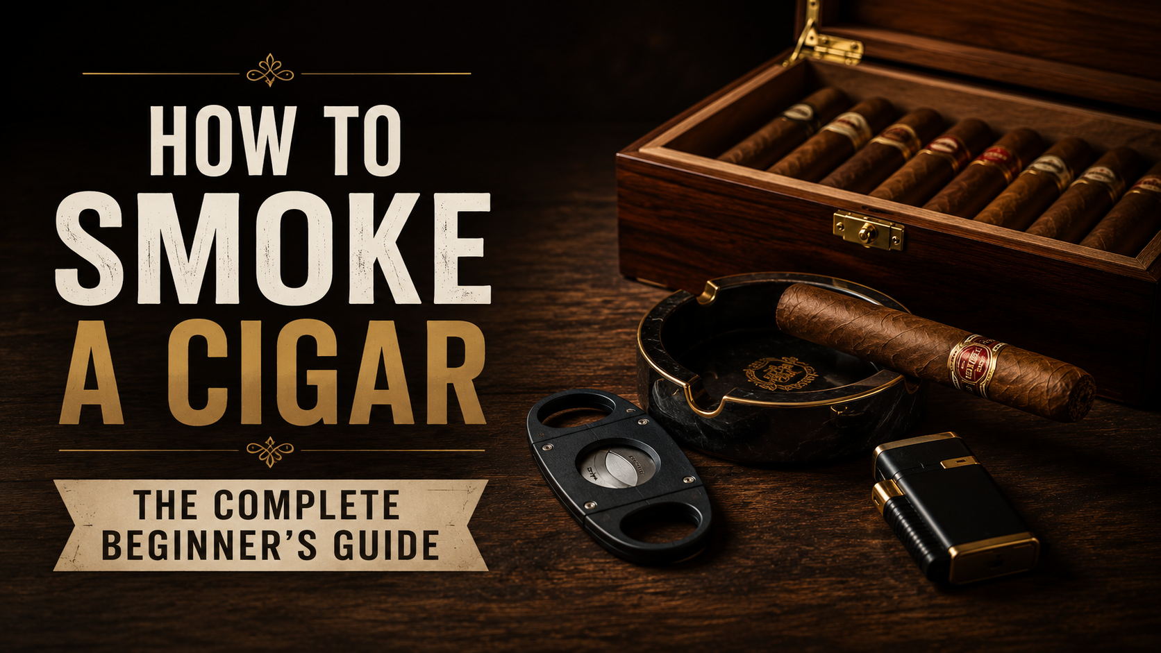 How to Smoke a Cigar: The Complete Beginner’s Guide